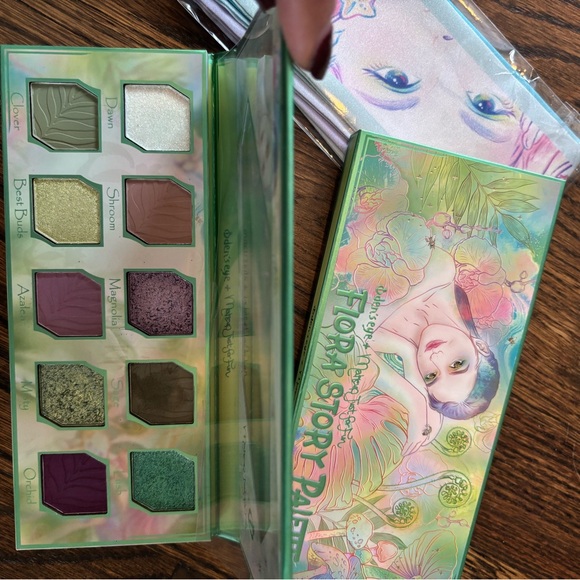 Oden’s Eye and Makeup.Just.For.Fun collab palette, Flora Story - Picture 4 of 5